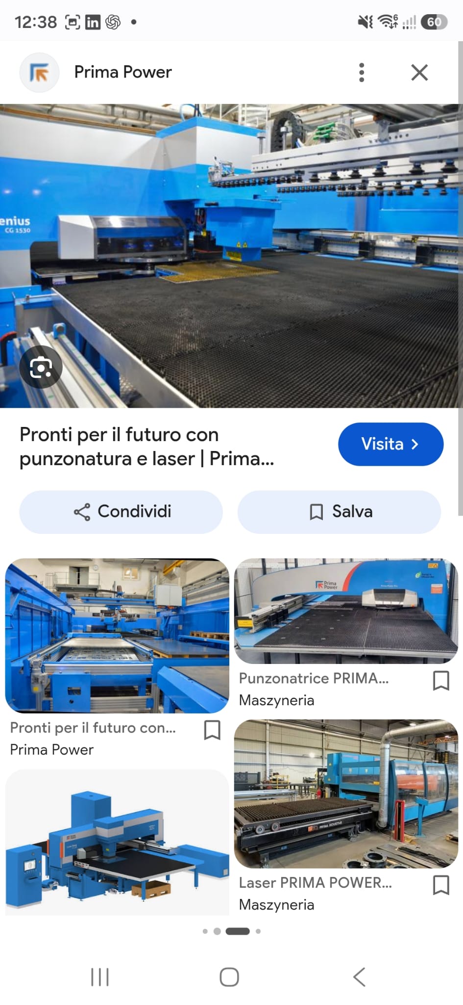 Macchinari e lavorazione dei metalli